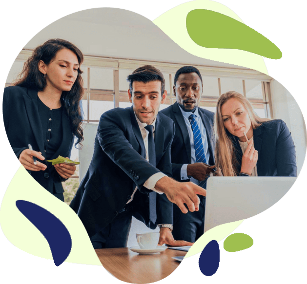 Team working together